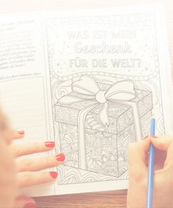 Slider Intropower - Das fragende Malbuch - Ausmalbilder für Erwachsene mit Fragen zur Selbstreflexion